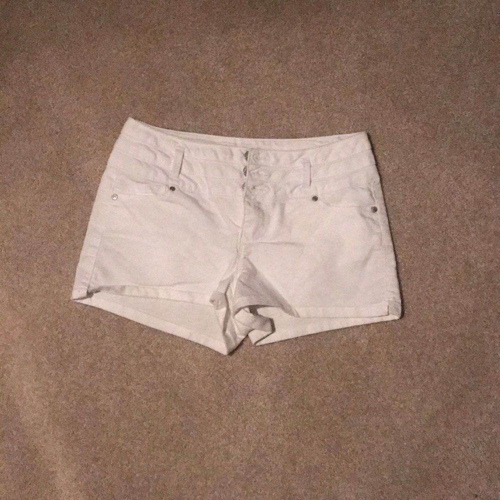 White Shorts